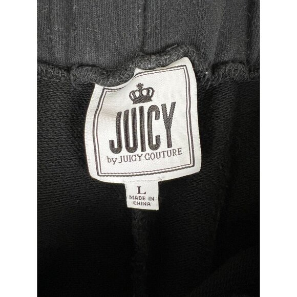 Juicy Couture Sweatpants Women Large L Pull On Drawstring Tapered Leg Jogger - Picture 5 of 11